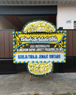 Papan Bunga Duka di Bekasi
